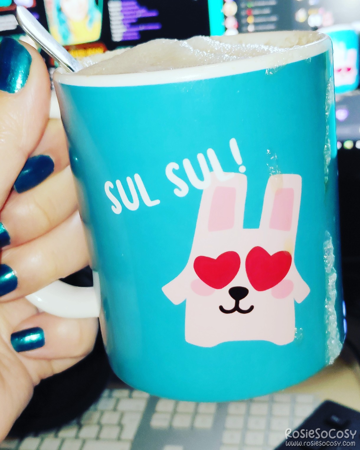 Freezer Bunny mug mok