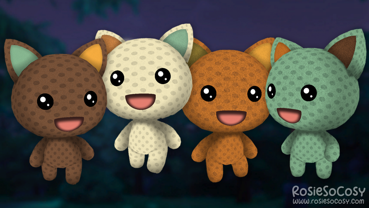 Rosiewosie Dots Skin Pack for Cats